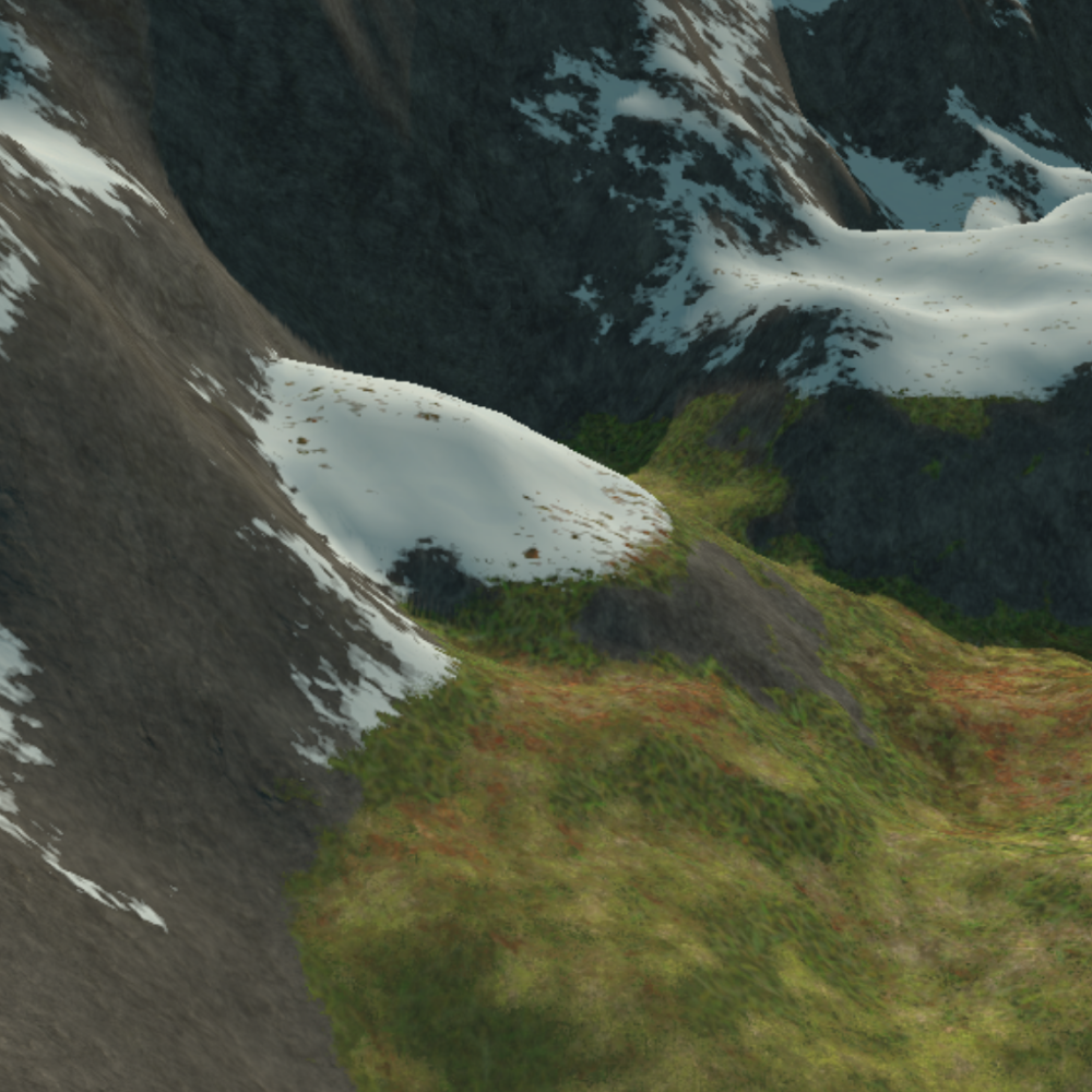 Texturing a Procedural World